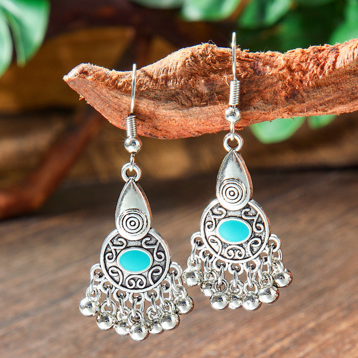 Wholesale Bohemian Drop Acrylic Earrings Vintage Fashion Accessory MOQ≥2