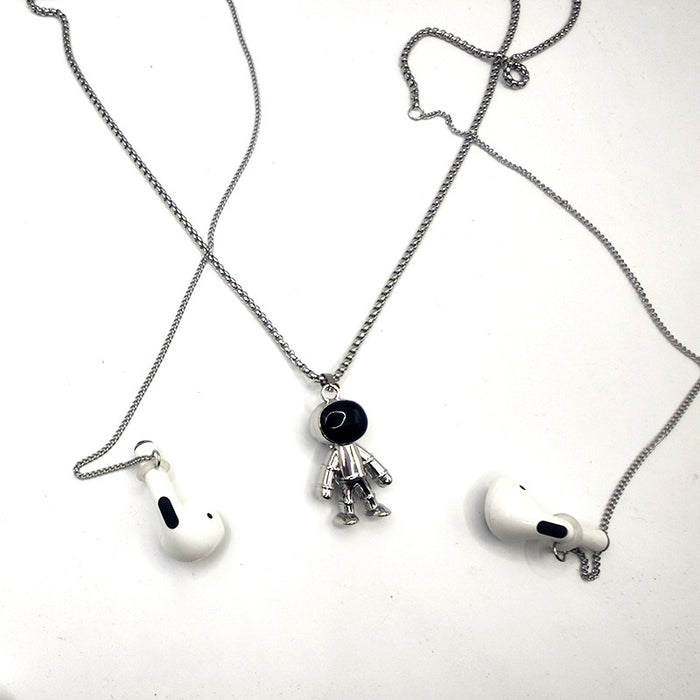 Wholesale Earphone necklace, eyeglass chain, anti drop headphone necklace