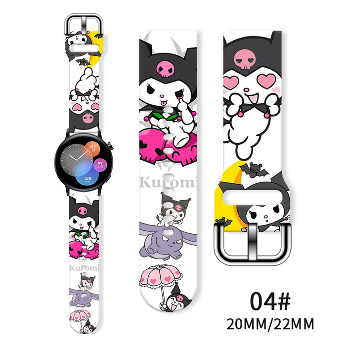 Wholesale Tpu Printed Watch Strap JDC-WD-NuoQi010