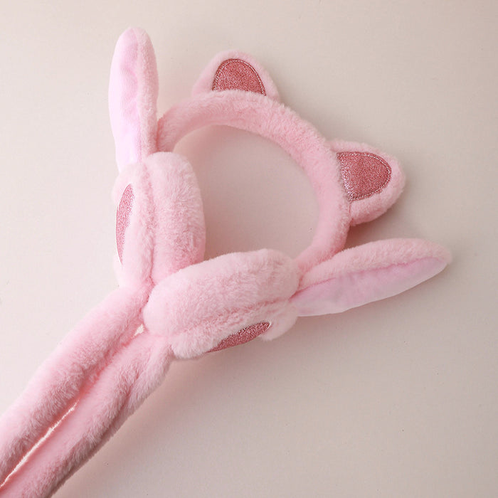 Wholesale Shake the sound can move the heart cute air bag earmuffs