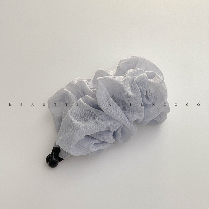 Wholesale Pleated Vertical High Ponytail Hairpin Banana Clip Elegant Summer Hairpin