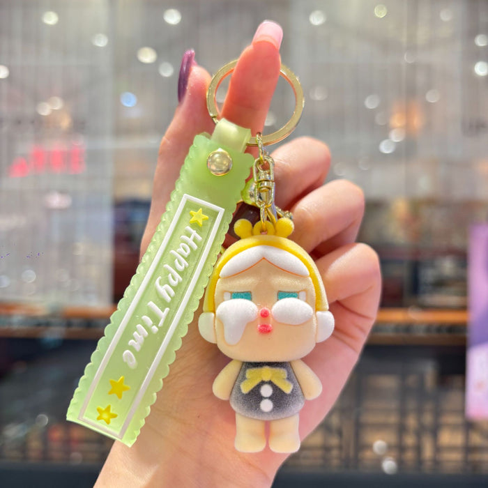 Wholesale Trendy Gray  Doll PVC Keychain Bag Charm Party Gift