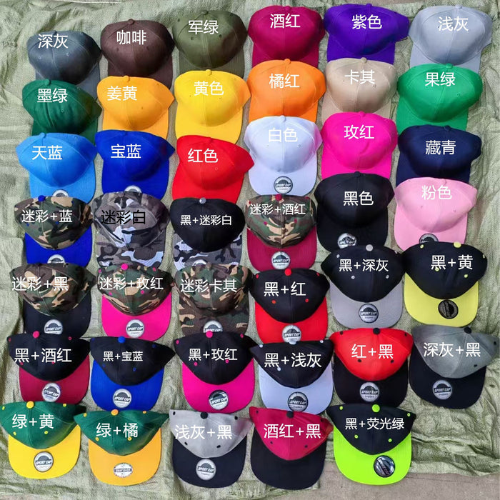 Wholesale Two handed letter printed baseball cap, skateboard flat edge cap, hat