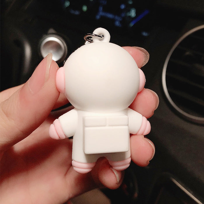 Wholesale Doll keychain pendant cartoon silicone   backpack accessories