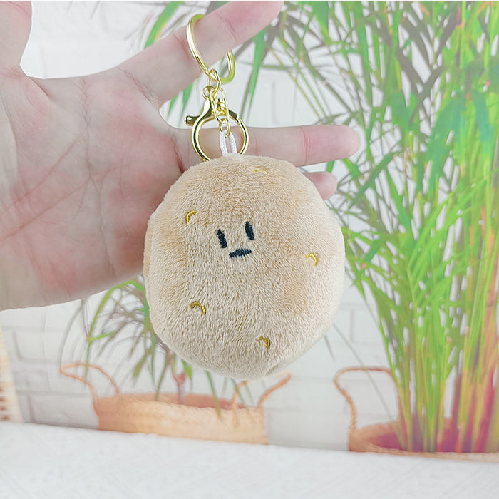 Wholesale Potato Doll Keychain Pendant Doll Plush Toy School Bag Hanging
