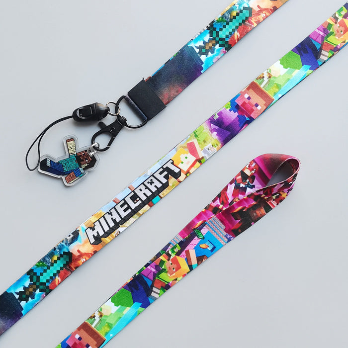 Wholesale Polyester Cartoon Phone Neck Strap With Card Holder Style Gift Resale