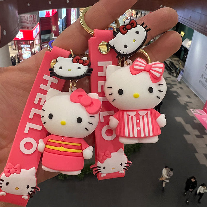 Wholesale Creative Silicone Doll PVC Keychain (F) JDC-KC-XingS010