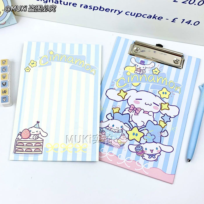 Wholesale Cute Cartoon Dog Board Clip Sticky Note Pad - Portable Memo Notebook Gift