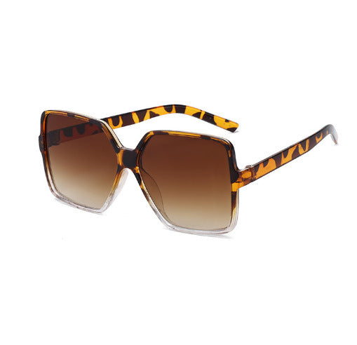 Wholesale Trendy Large Frame Sunglasses for Men, Box Vintage Toad Glasses, Street Photography Versatile Trendy Sunglasses
