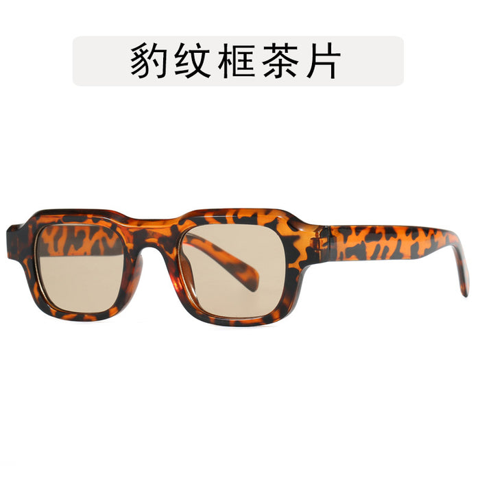 Wholesale Square retro small frame sunglasses, fashionable hip-hop party sunglasses