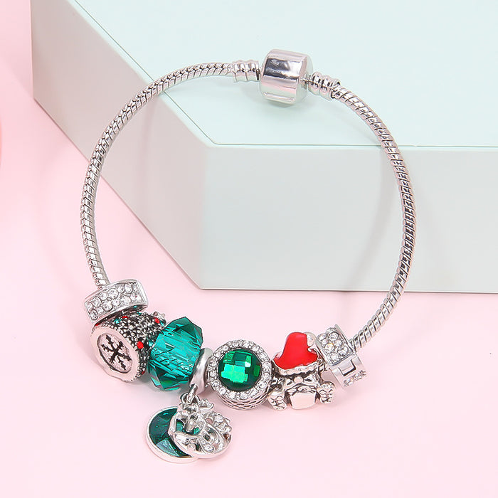 Pulsera de caramelo con cuentas de bricolaje al por mayor MOQ≥2 JDC-BT-YINH012