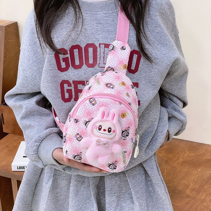 Wholesale Single shoulder cartoon children's backpack storage bag