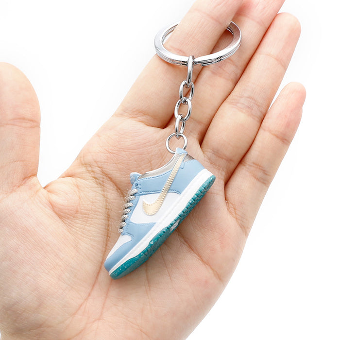 Wholesale PVC Basketball Shoe Model Keychain JDC-KC-QLPing016