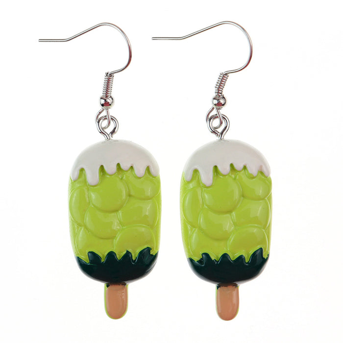 Wholesale Summer Ice Cream Popsicle Earrings JDC-ES-NiQing065