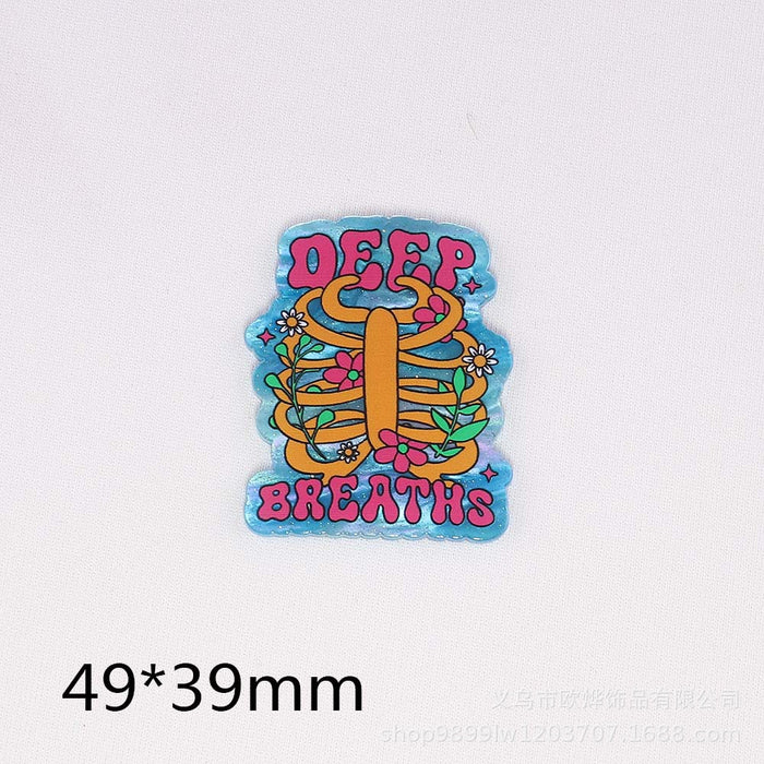 Wholesale Cartoon Organ Acrylic Pin DIY Patch Accessories JDC-FK-OuYie011