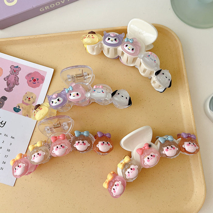 Wholesale Acrylic Cartoon Hair Clip JDC-HC-Hengy003