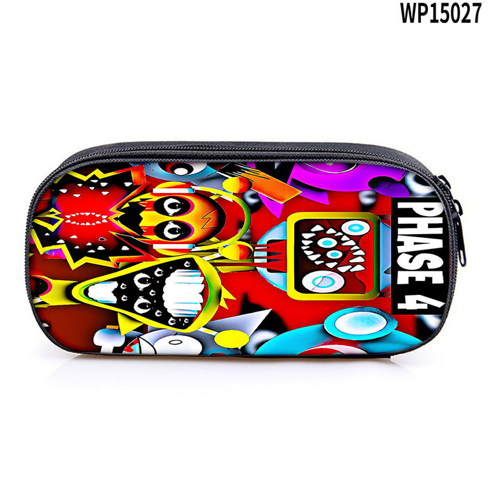 Wholesale Student Pencil Case Large Capacity Stationery Storage Bag Pencil Bag Oxford Material