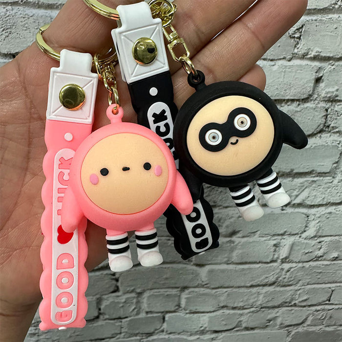 Wholesale PVC Cartoon Doll Keychain JDC-KC-XingS024