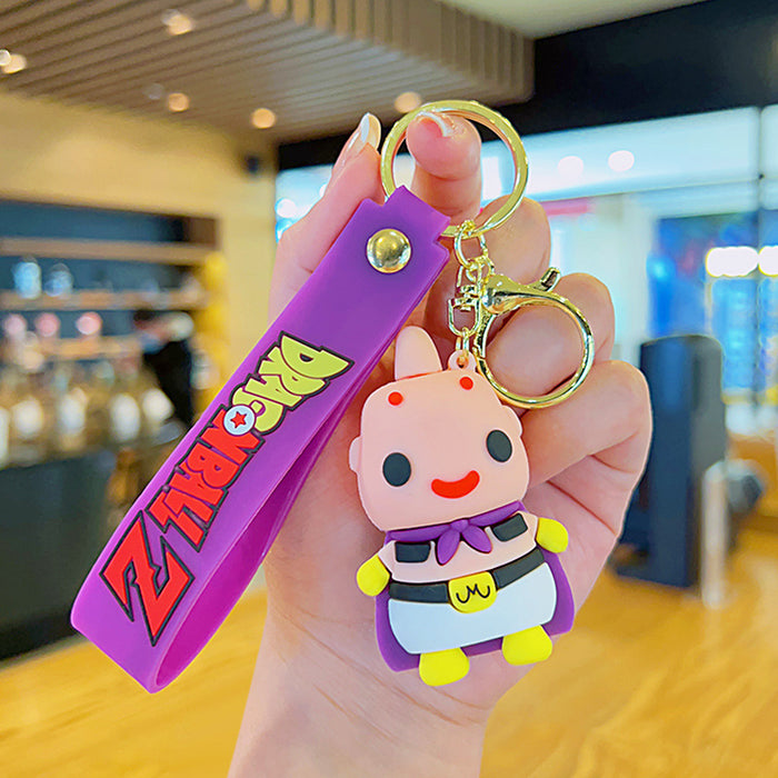 Wholesale Cartoon Silicone Doll Keychain JDC-KC-MingT042