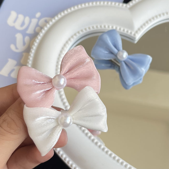 Wholesale Gauze Bow Hairpin JDC-HC-ZhiX020