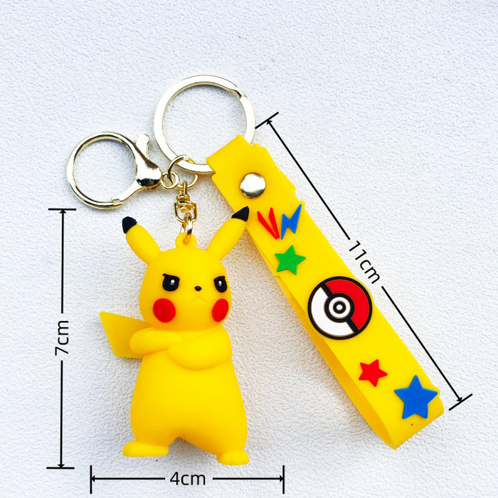 Wholesale PVC Cartoon Doll Keychain JDC-KC-WuYi218