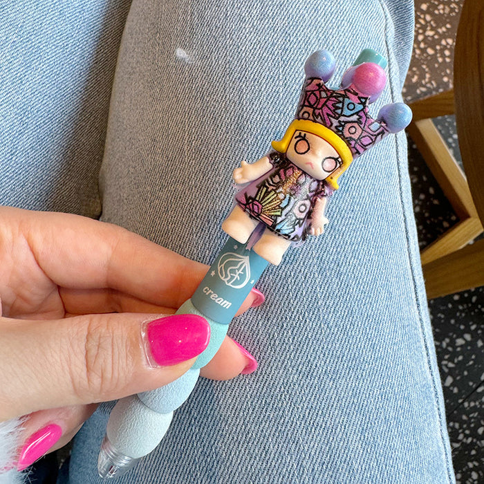 Wholesale Ball Pen Press Type Oil Refill Business Refill High-end Press Type Cylindrical Ball Pen