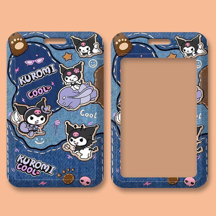 Wholesale Vintage denim card holder keychains