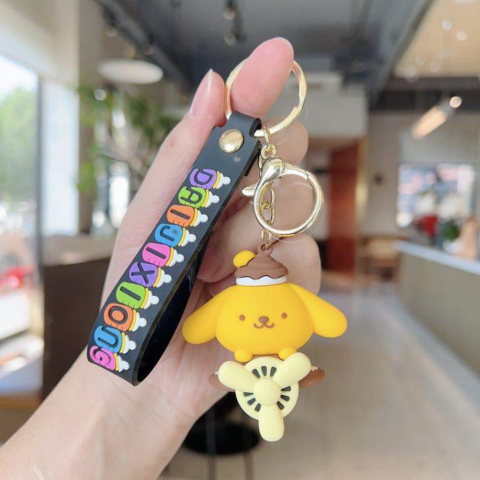 Wholesale  Cartoon Keychain  Keychain Pendant Women's  Couple Key Chain