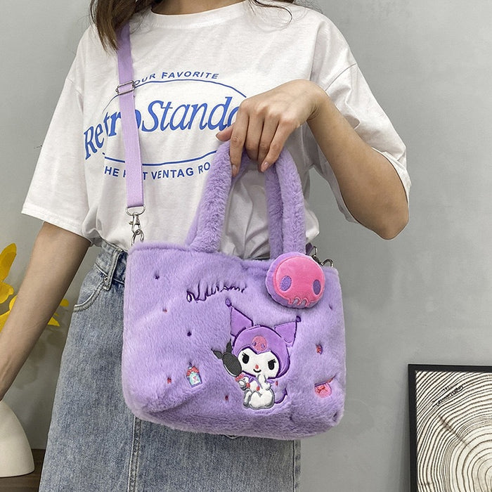 Wholesale Cute cartoon plush handbags
