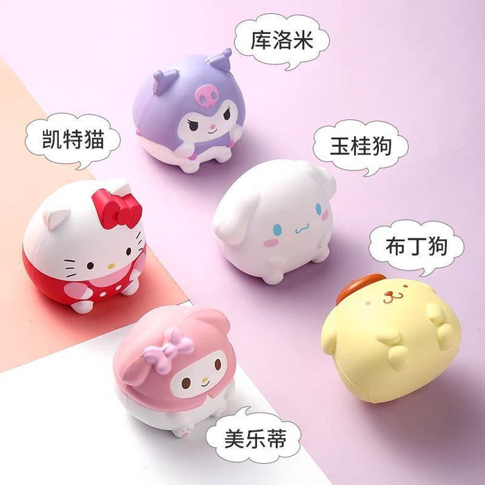 Wholesale Pinch Decompression Small Toy Slow Rebound Anime Artifact Doll
