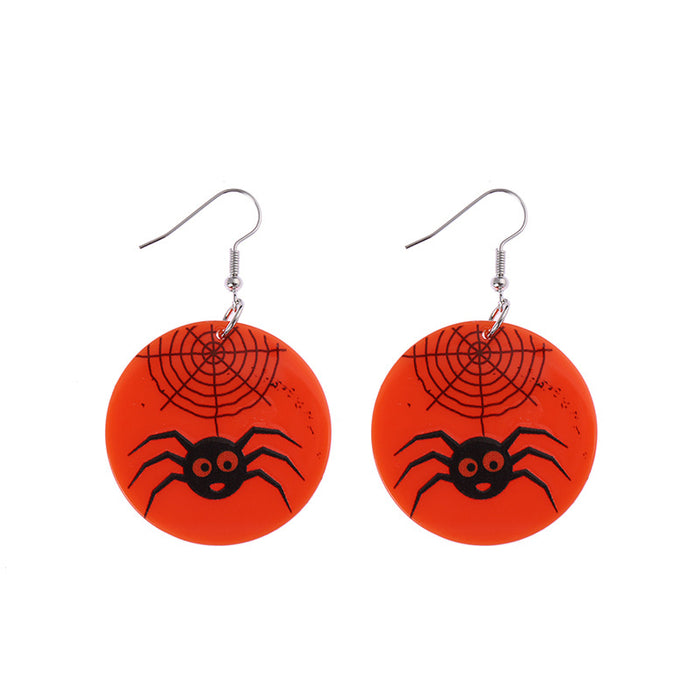 Wholesale of New Acrylic Halloween Earrings JDC-ES-CaiYun003