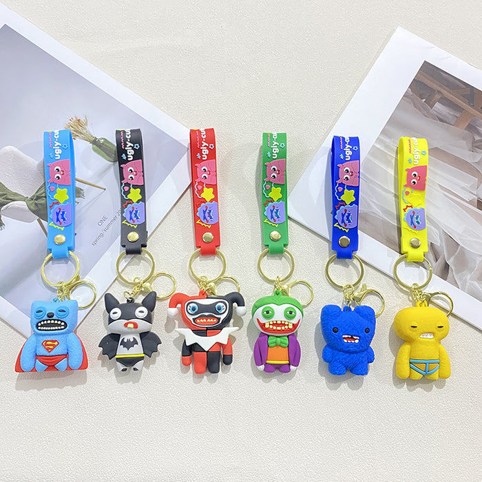 Wholesale Cartoon monster doll keychain