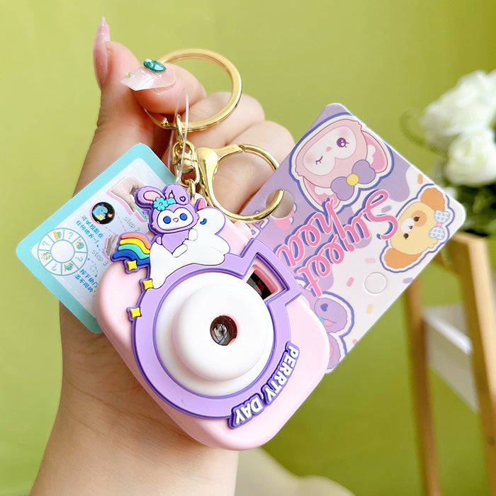 Wholesale Exquisite Cute Car Keychain Schoolbag Pendant Couple Gift