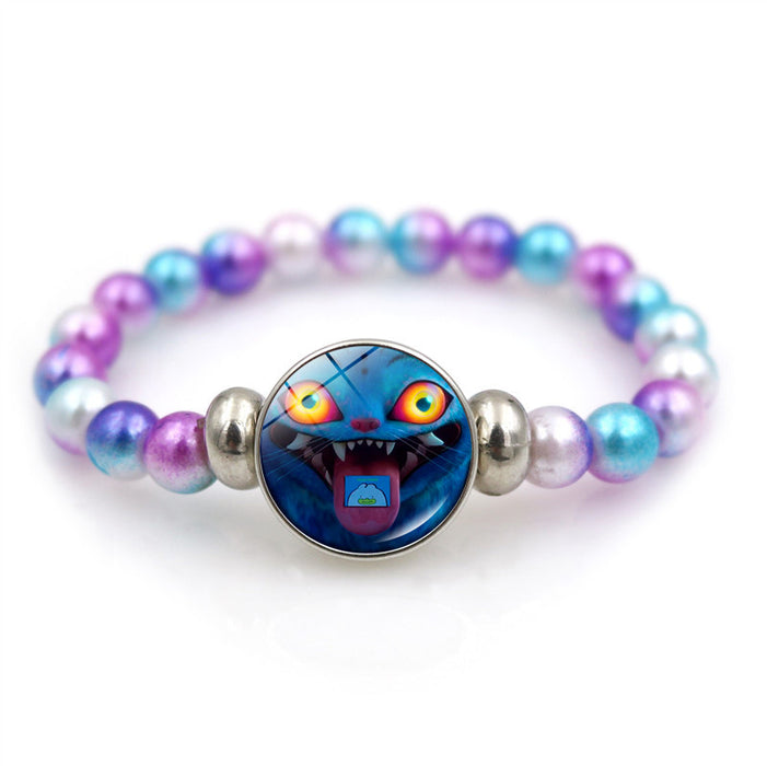 Wholesale K-POP Bracelet Girl Gift Accessory Colorful Beaded Bracelet