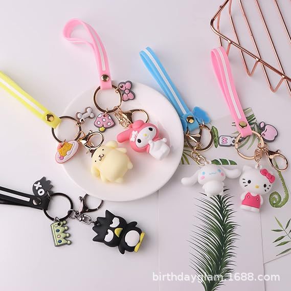 Wholesale  Cartoon  Keychain  Pendant Doll  Cat Keychain