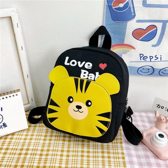 Wholesale Cartoon Soft Cute Canvas Backpack JDC-BP-YuanDuo001