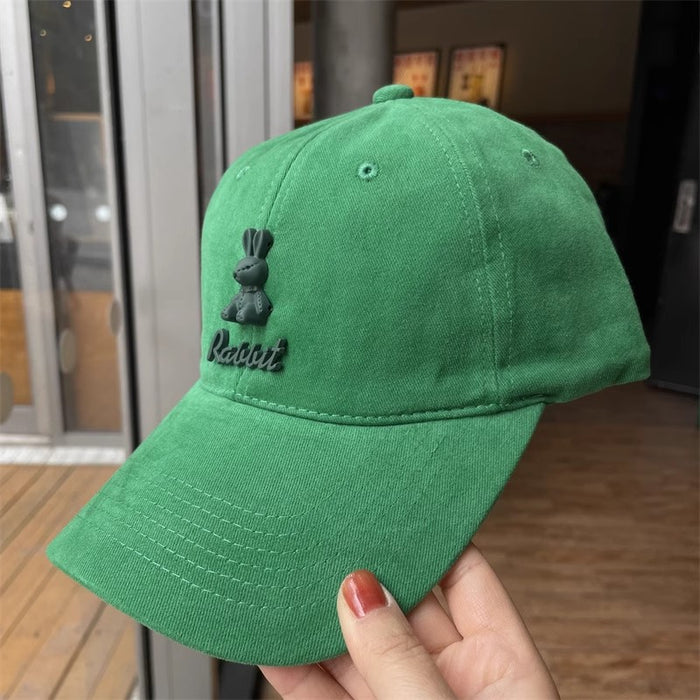 Wholesale Cotton Three Dimensional Rabbit Matte Baseball Hat JDC-FH-DaBo005