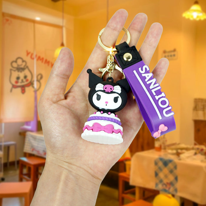 Wholesale PVC Cartoon Doll  Keychain JDC-KC-Yexiang023