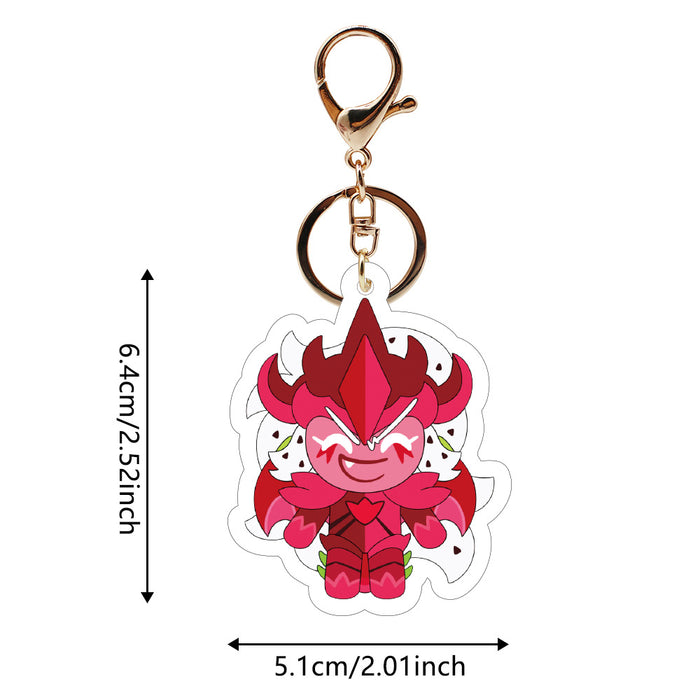 Wholesale  Cookie Game Surrounding Acrylic Keychain Pendant