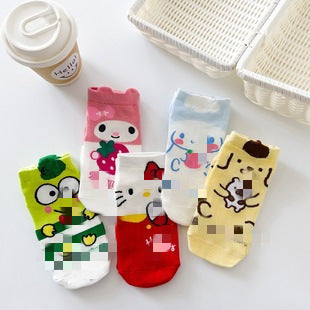 Wholesale Cartoon Cotton Socks JDC-SK-Lanh010