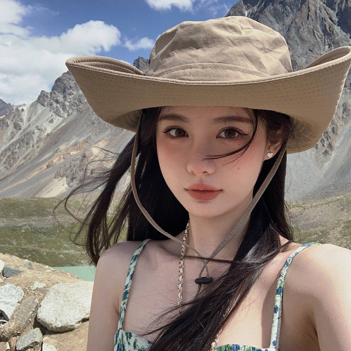 Wholesale Fisherman's hat, sun hat, sunshade hat, sun protection hat, mountain climbing hat