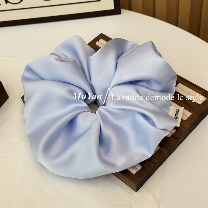 Wholesale Hair Ring Elegant Tie Rope Women's Simple Rubber Tendon Ball Hair Rope Tie Head Flower