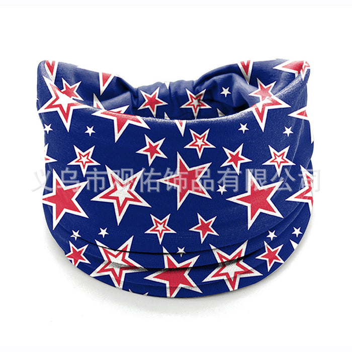 Wholesale American Flag Independence Day Fabric Headband JDC-HD-GuanY008