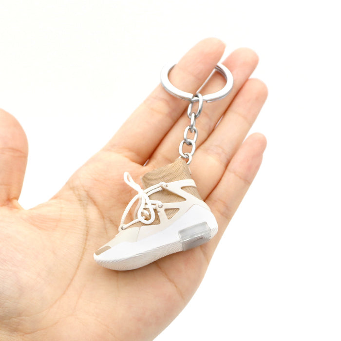 Wholesale PVC Basketball Shoe Model Keychain JDC-KC-QLPing015