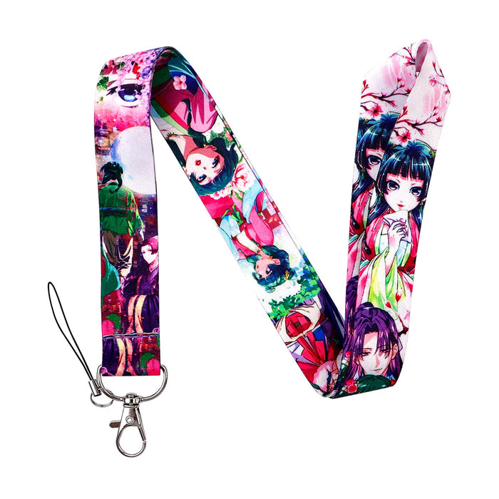 Wholesale Work ID card holder mobile phone lanyard student meal card holder sliding hard case access card holder