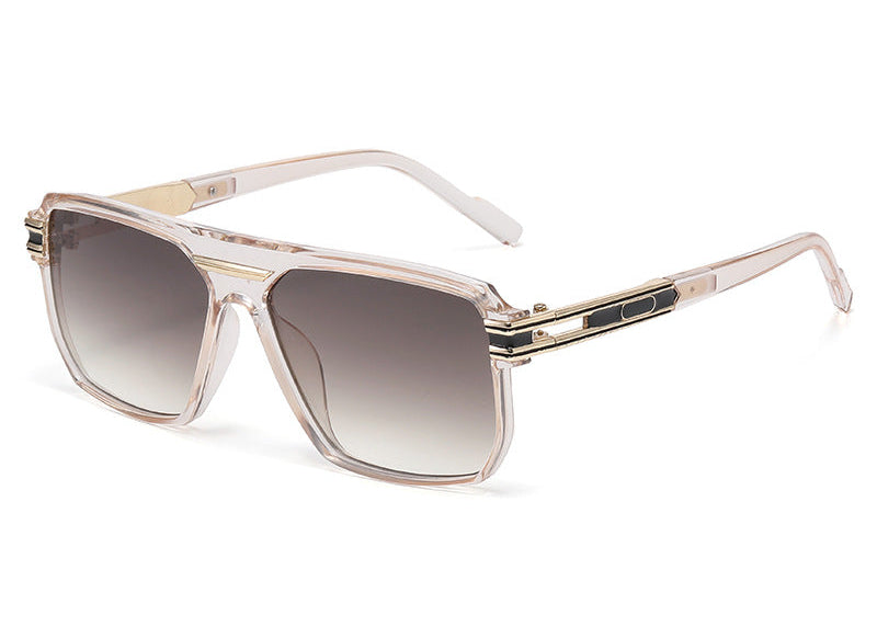 Wholesale Retro Square Frame PC Sunglasses with UV400 for Outdoor Driving Trendy Fashion Accessory