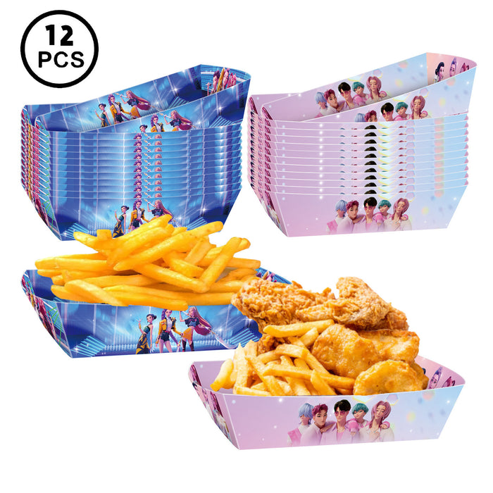 Wholesale KPOP themed party decorations candy boxes,  gift bags,  New Year' s gift decorations,  banners