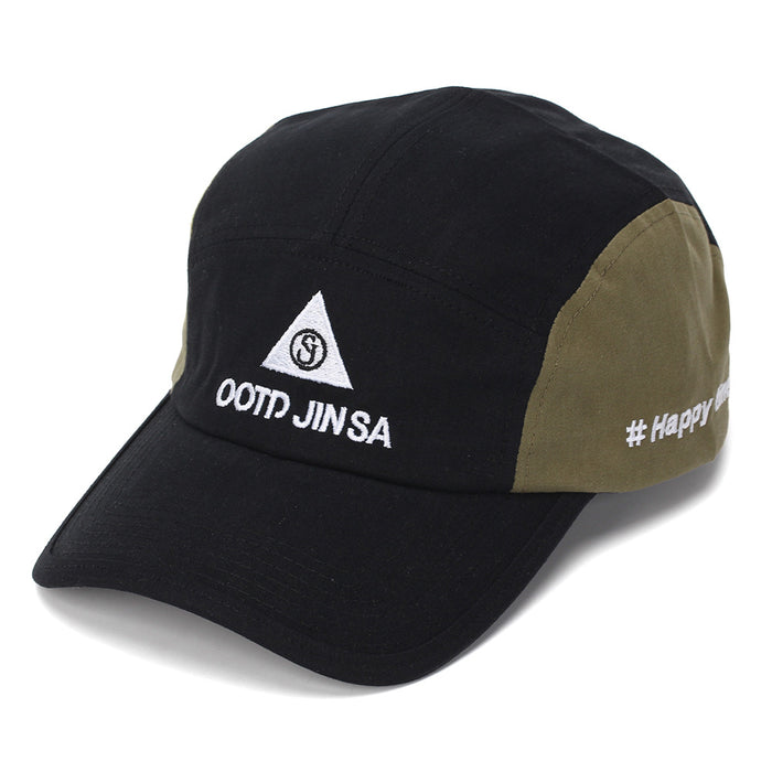 Wholesale Retro Workwear Contrast Color Baseball Cap Fashion Accessory