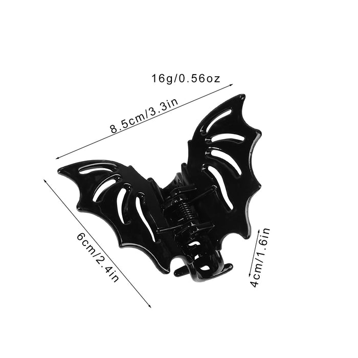 Wholesale  Bat Hair Claw Clip ABS Bat Gripper Hair Accessory Chic Funny Hair Clip For Women Boutique Resale Gift