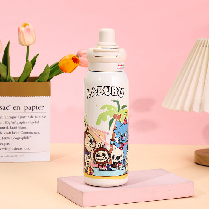 Wholesale Cartoon cute monster rusty steel cartoon drinking water cup